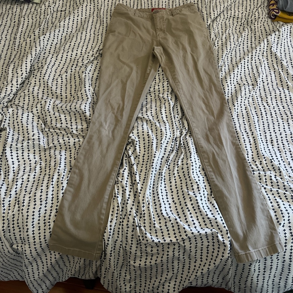 Dickies Women's Skinny Pants in Tan